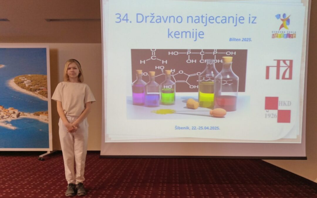 DRŽAVNO NATJECANJE IZ KEMIJE