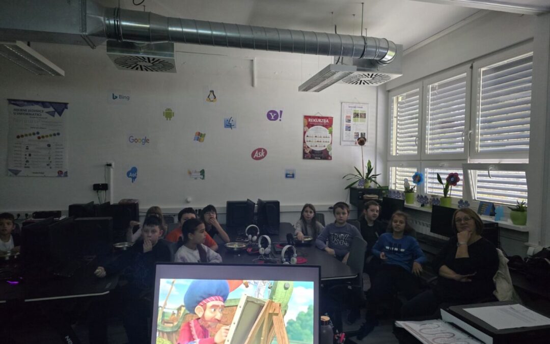 DAN ANIMIRANOG FILMA U NAŠOJ ŠKOLI!