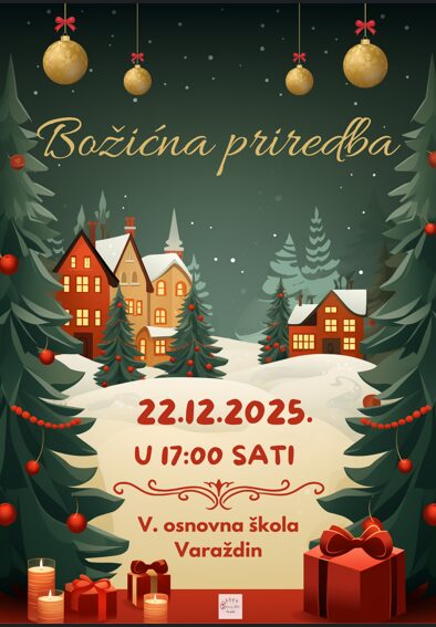 POZIV NA BOŽIĆNU PRIREDBU