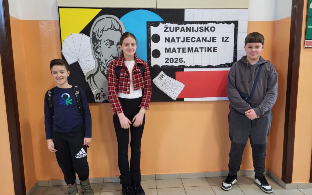 ŽUPANIJSKO NATJECANJE IZ MATEMATIKE