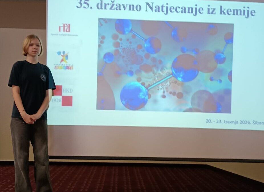 DRŽAVNO NATJECANJE IZ KEMIJE