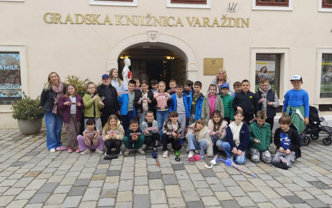 POSJET GRADSKOJ KNJIŽNICI – UPOZNAVANJE SVIJETA KNJIGA