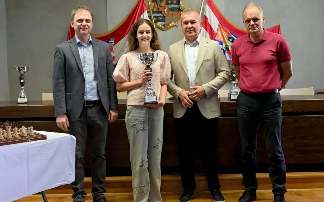 BELA MARČEC OSVOJILA DRUGO MJESTO NA ŽUPANIJSKOM PRVENSTVU U ŠAHU